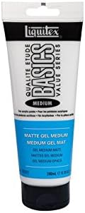 Liquitex Basics 205300 Matte Gel Medium, 200 ml