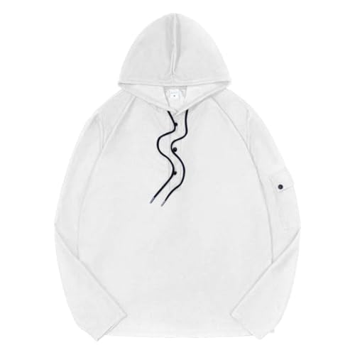 Men's Gym Workout Active Long Sleeve Pullover Tops Lightweight Hoodie Casual Hooded Sweatshirts2