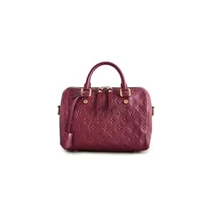 Louis Vuitton Women’s Pre-Loved Burgundy Empreinte Speedy Bandouliere 2