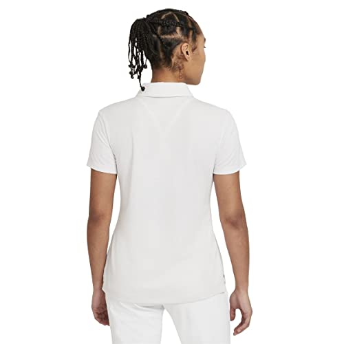 Nike Women's Dri-Fit Victory Texture Polo (As1, Alpha, X_L, Regular, Regular, White, X-Large) #TOP1