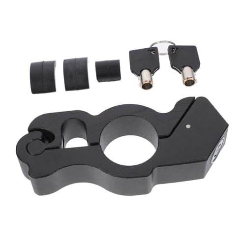 Candado de manillar para moto antirrobo y bloqueo de freno de aluminio con llave
