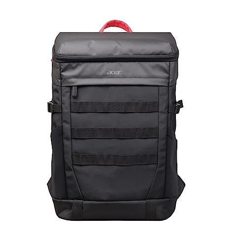Mochila Acer Nitro ABG232 - Para Notebook - Resistente a Água - Cinza e Vermelha