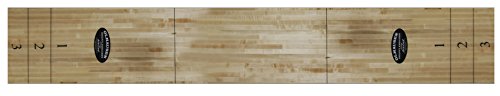 Olhausen Shuffleboard The Breckenridge – 12' X 20" - Matte Finish On Pine – Includes Pucks, Abacus Scorers And Accessories – Rustic Series #TOP5