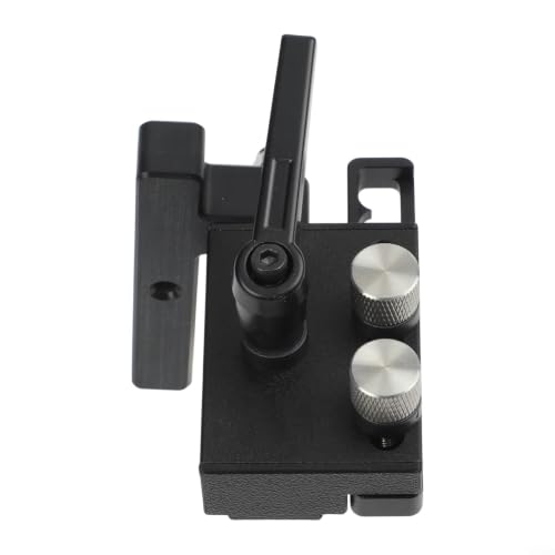 Precision Aluminum Sliding Limiter for Router Table, for t-track