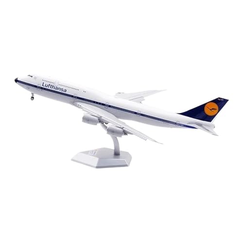 Avion miniature Lufthansa B747-8 à l'échelle 1:200 en métal d'alliage pour collectionneurs
