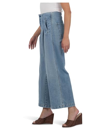 KUT from the Kloth Women's Meg High Rise Wide Leg with Front Welt2
