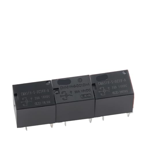 Relais CMA51H-S-DC12V-A pour circuit imprimé et automatisme 12V - 3