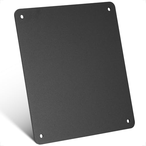 evermotor Uchwyt tablicy rejestracyjnej motocykla, 180 x 200 mm, 3 mm, aluminiowy uchwyt tablicy rejestracyjnej, tył ze stopu aluminium