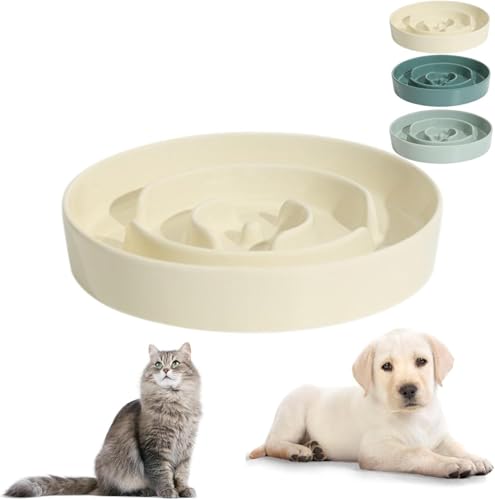 早食い防止 食器 犬 ねこ いぬ エサ入れ 器 台付 高さ 犬 餌入れ 陶器 傾斜 食べやすい 小型犬 犬 食器 sサイズ 中型犬 犬 食飲み皿 散らばりにくい 犬 フードボウル 御洒落 犬 皿 大型犬 犬 餌皿 スタンド付 滑り止め 犬 御飯皿 斜め 倒