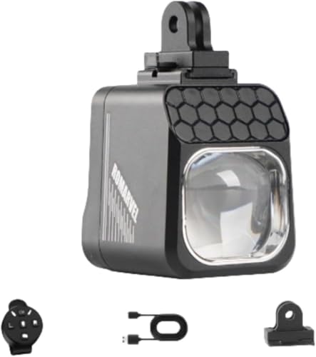 LumoLight���]�� �O�Ɠ� �w�b�h���C�g�t���b�V���Z�[�t�e�B LED �~�j�[�d�� �e�[�� �A�N�Z�T���[ (VEL1600���[���� - �݂艺���J�b�g�I�t - ���F�Ɣ��̃f���A�����C�g - �A���~�����o�b�N��) [���s�A���i]