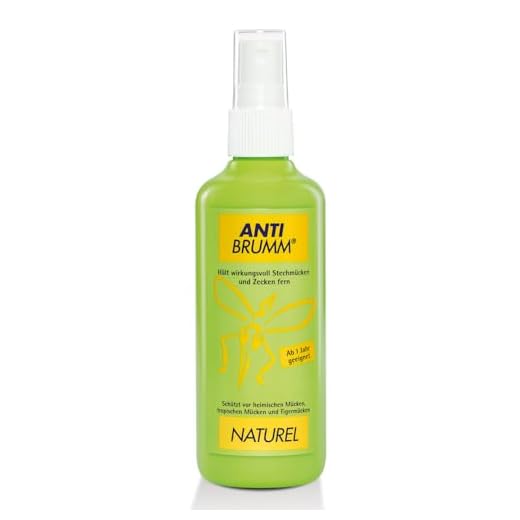 Anti Brumm Naturel Pumpspray, 150 ml: Insekten-Repellent auf Basis pflanzlicher Inhaltsstoffe für wirksamen Schutz gegen Stechmücken und Zecken