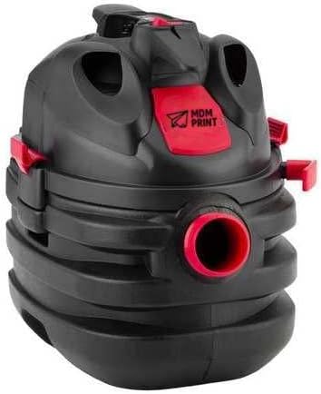 MDMprint Shop Vacuum, 5 gal, Plastic, 65 cfm