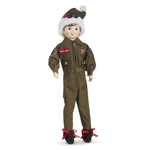 RAZ ImportsPosable Air Force Elf, 15.5 inches