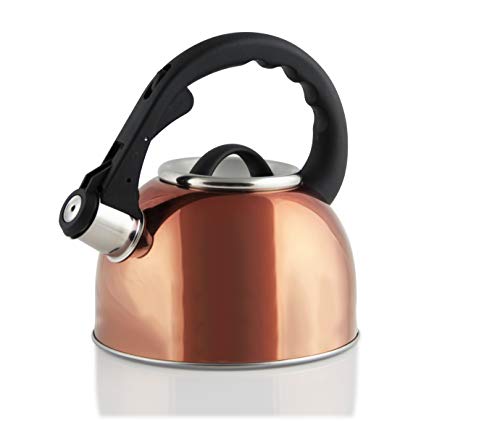 Bollitore Casalinghi Metallo Bollitore inox Lt.2.5 rame MOON Cover