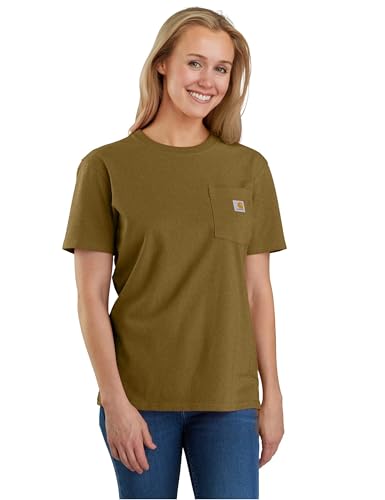 Image of Carhartt Women's Iconic WK87 Pocket T-Shirt Closeout