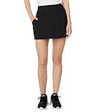 adidas Women's Ultimate365 Solid Skort, Black, Medium (Petite)