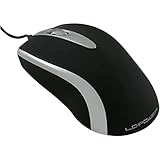 lc-power m709bs mouse con filo, usb, 1000 dpi, nero