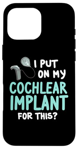 Cochlear Cvg ⒮ TEhfoCX X}zP[X iPhone 16 Pro Max p