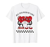 Photo Gallery all you need is love - coppia di cuori rossi anni 90 maglietta Photo Gallery all you need is love - coppia di cuori rossi anni 90 maglietta