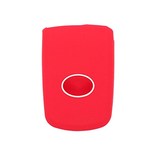 BROVACS Silicone Cover Protector Case Holder Skin Jacket Compatible with TOYOTA 3 Button Smart Remote Key Fob CV2401 Red - Image 2