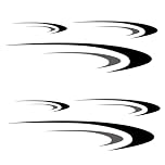 KACEPAR Motorhome Decals, Motorhome Graphics Stickers,Large Vinyl Decals,Car Body Stickers,Vinyl Stripe Graphics Decals Stickers for Camper, RV, Trailer, Motorhome