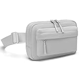 Talla grande - Mini riñonera - Correa extra larga de 70 pulgadas - Doble compartimento - Correa extendida - Riñonera para mujer - Elegante riñonera - Bolso cruzado unisex para hombre, Doble