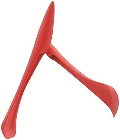 VinoLife Legnoart Spicy Quis Salad Server, Red
