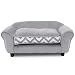 Giantex Pet Dog Sofa, Orthopedic Ultra Plush Comfortable Snuggle Pet Couch with Removable Cushion for Dogs and Cats, Pet Dog Bed