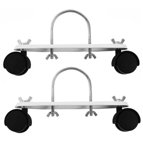 Chauffage difficile à porter ? Roulettes pivotantes robustes pour radiateur électrique - 2