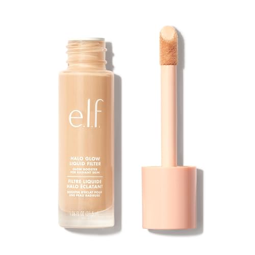e.l.f. Halo Glow Liquid Filter, Teint-Booster für einen strahlenden, weich fokussierten Blick, mit Hyaluronsäure, vegan & tierversuchsfrei, 0 Fair
