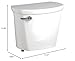 American Standard 4188A004.020 Cadet Pro 1.6 GPF Toilet Tank with 12 inch Rough-in, White