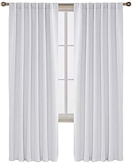 Deconovo Blackout Curtains Back Tab and Rod Pocket Thermal Insulated Curtain Penels