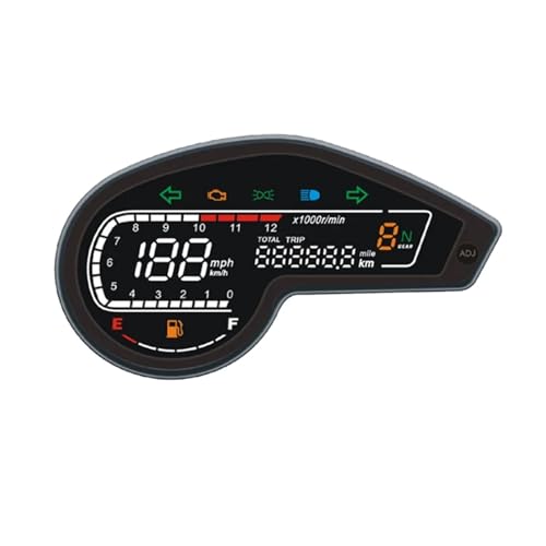 A17R- �I�[�g�o�C�p 12V �f�W�^���^�R���[�^�[ �X�s�[�h���[�^�[ �_�b�V���{�[�h �z��& NXR150 NXR125 2003-2014�p �y��