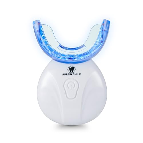 LED Zahnaufhellungsgerät, 32 blaue LEDs, professionelle Silikon Mundschale, Lichtbeschleuniger