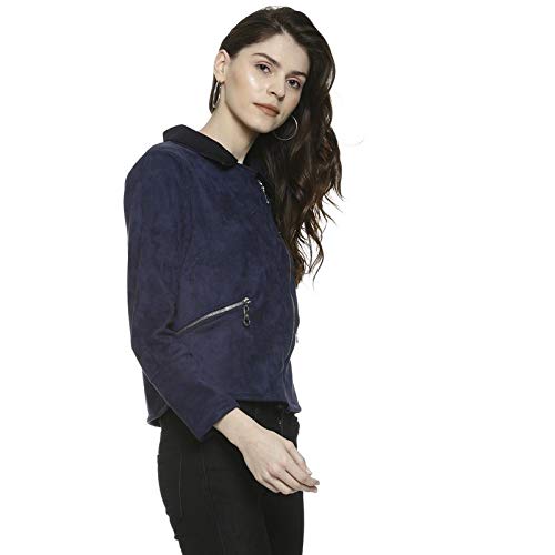 Image of PINACOLADA Women's Puffer Regular Fit Bomber Jacket For Winter Wear | Standing Collar | Full Sleeve | Zipper | Casual Jacket For Woman & Girl | Western Stylish Jacket For Women