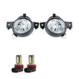 GVGFBTBNLA Nebelscheinwerfer Stoßstangenbeleuchtung Für Kompatibel mit BMW Für X5 E70 LCI 2011-2013 Auto Vorderen Stoßfänger Tagfahrlicht Nebel (E)