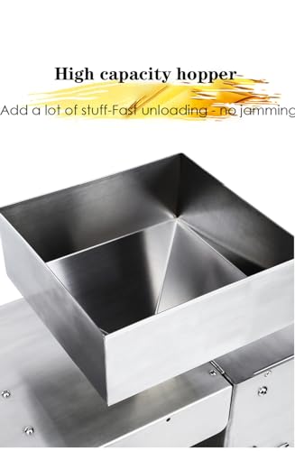 SaCLi cold extraction machine mini oil machineIntelligent commercial household oil press fully automatic nut seed crushing olive oil press voltage 110V(Color:110V)