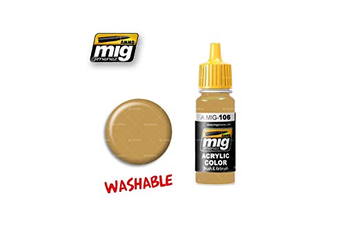 Ammo of Mig: 106 Washable Sand (RAL 8020) (17ml)