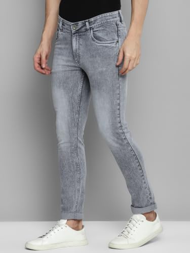 Image of Allen Cooper Slimmy Comfortable Mid Rise Denim Jeans for Men