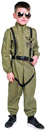 Costume de parachutiste pour enfant Rubie's combinaison verte