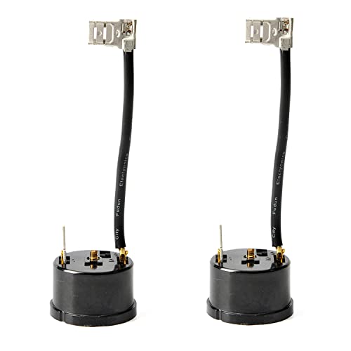 Aicosineg 11Pcs Portable Refrigerator Compressor Thermal Overload Protector 2HP 1500W Round Freezer Thermal Overload Protection Replacement Part for Mini Refrigerator Wine Center and Beverage Cooler