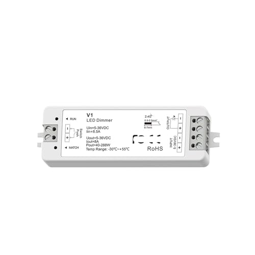 Atenuador LED de un solo color 12V 24V mini para crear ambientes relajantes en el salón