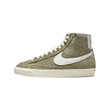 Nike Blazer Mid '77 Vintage Women's Shoes (DV7006-201, Medium Olive/Coconut Milk/Black/SAIL) Size 7.5
