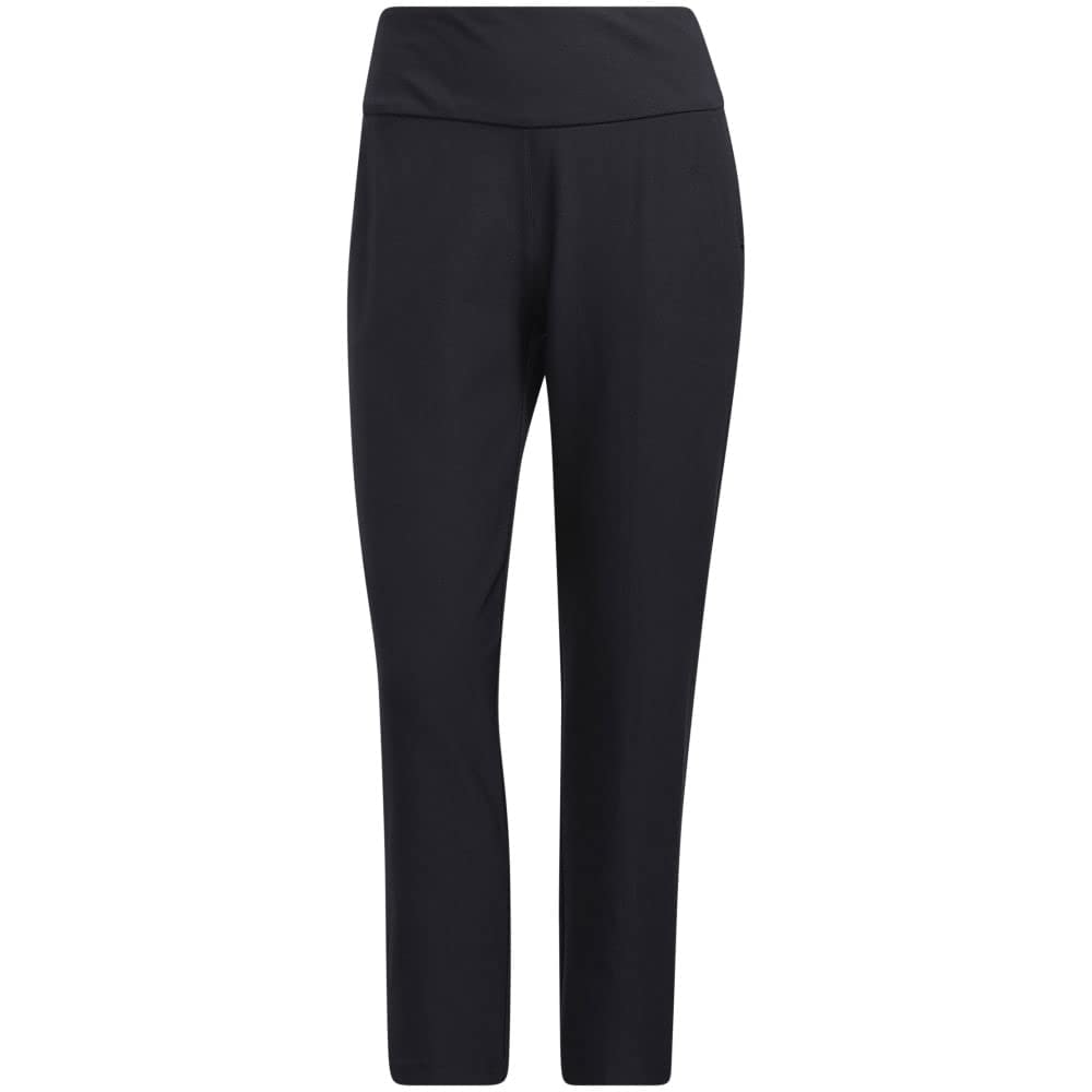 adidas Golf Women's Standard Pull-On Ankle Pant, Black, Large