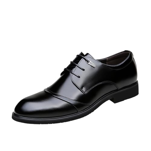 Men's Genuine Leather Dress Shoes for Office, Comfortable Business Casual Oxford Shoes, Elegant Fit for Events & Daily Wear, Designed for Men