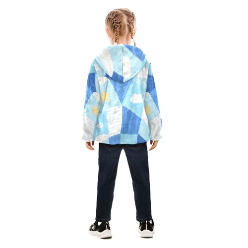 GuoChe Weather and Fish Boys Hooded Fleece Jacket4