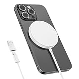 ワイヤレス充電器 MagSafe 充電器 最大15W マグネット式 超軽量 強力磁気吸着機能 マグネット コンパクト 旅行 出張 オフィスに最適 iPhone 17/Air/16/15/14/13/12シリーズ、AirPods 4/3/2/pro対応 USB-AからUSB-Cへ変換アダプタ