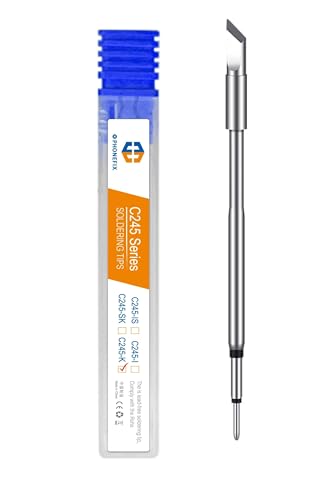 Image of PHONEFIX C245 Series Universal Solder Iron Tips For JBC CD-2SHE Aixun Universal Welding Station Mobile Phone Motherboard Repair (C245-K)