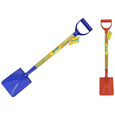 Nalu 78cm/31 Metal Beach Spade Wooden Shaft Cover