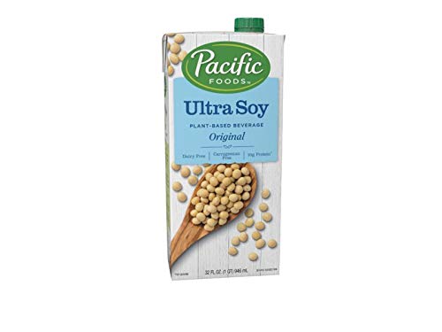 Vista 8 de Pacific Foods Ultra Soy Leche no láctea, original, 32 onzas líquidas, (paquete de 12)